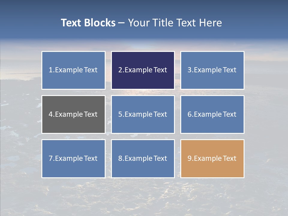 Sunrise Auckland Zealand PowerPoint Template