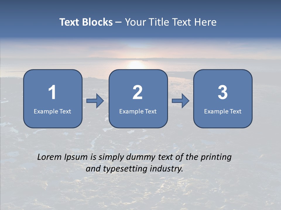 Sunrise Auckland Zealand PowerPoint Template