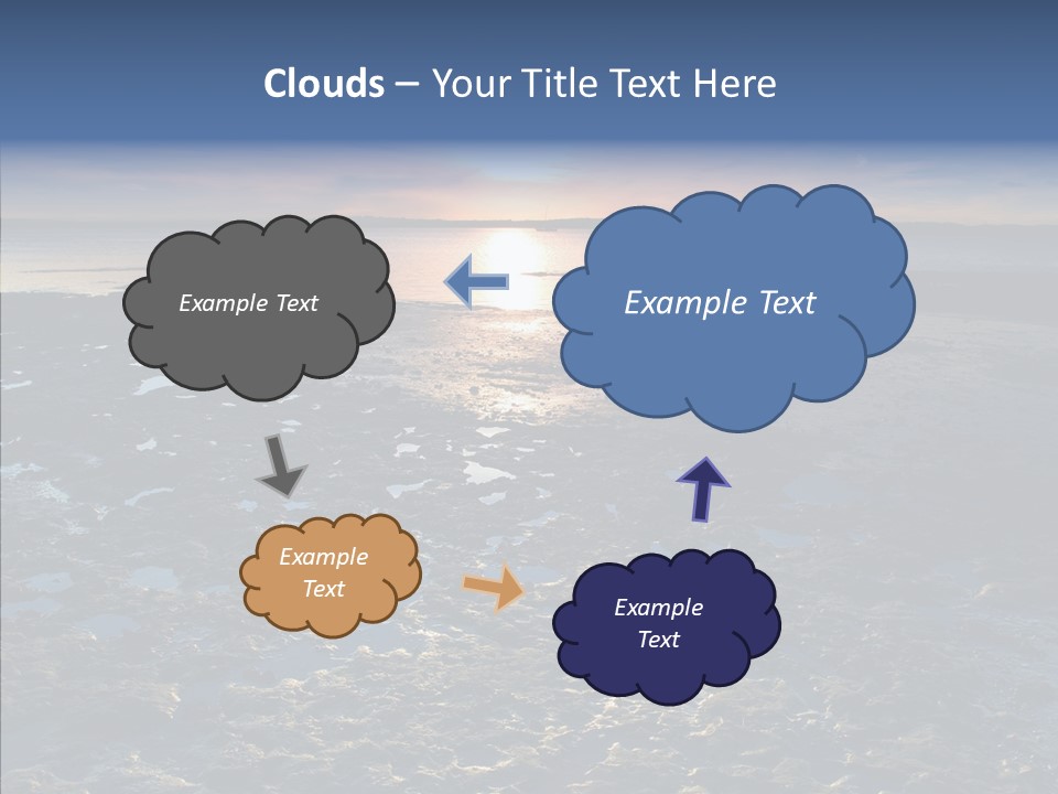 Sunrise Auckland Zealand PowerPoint Template