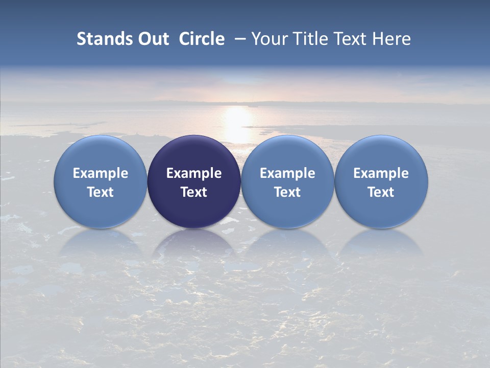 Sunrise Auckland Zealand PowerPoint Template