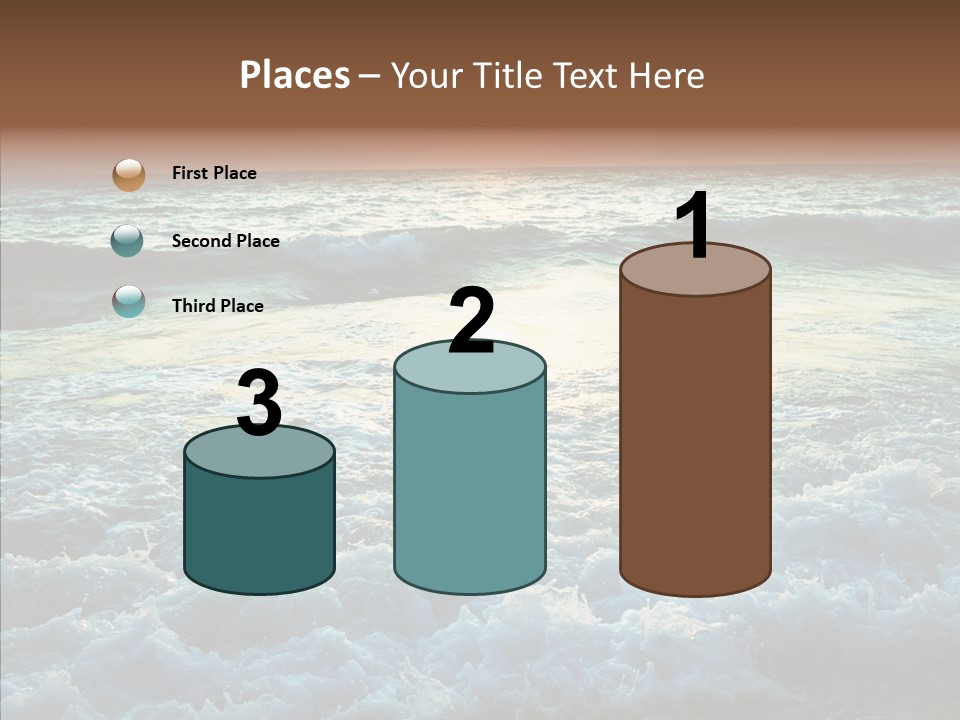 Dusk Sunrise Travel PowerPoint Template