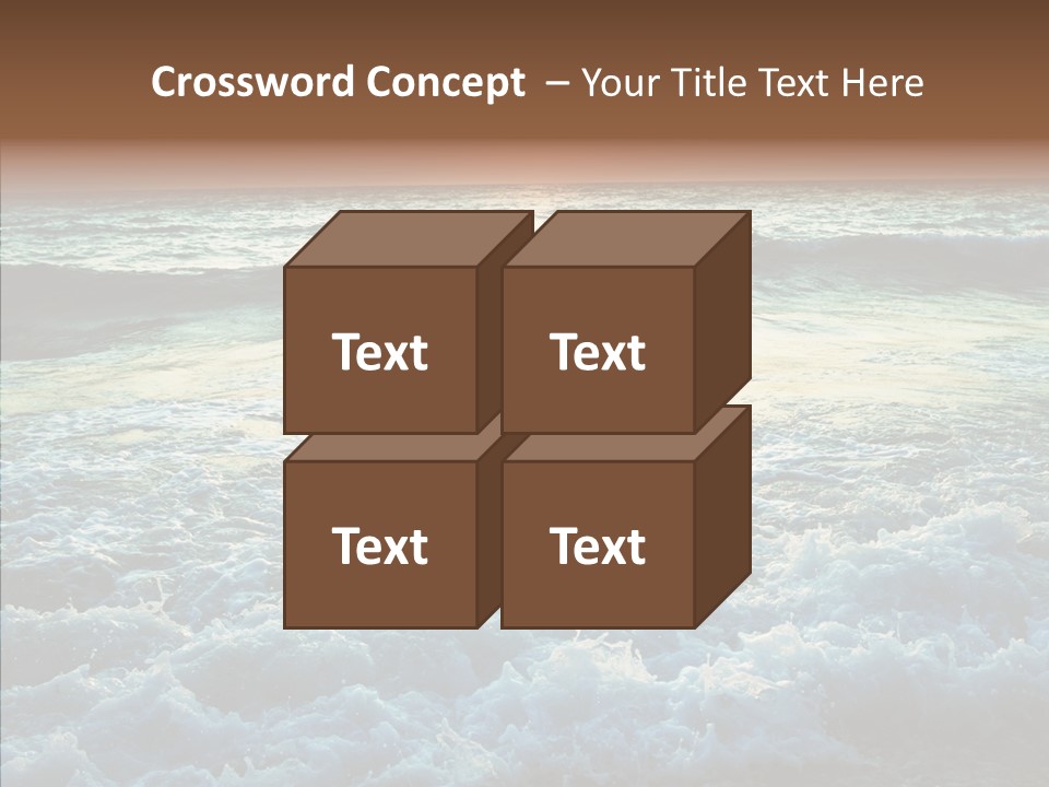 Dusk Sunrise Travel PowerPoint Template