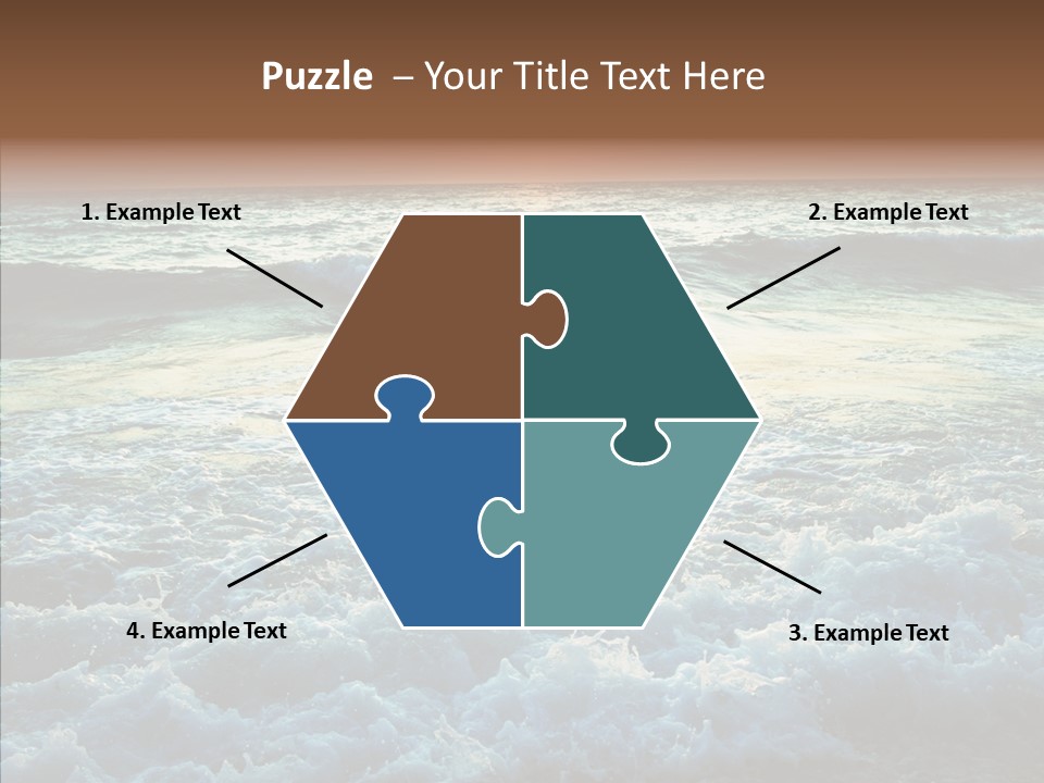 Dusk Sunrise Travel PowerPoint Template