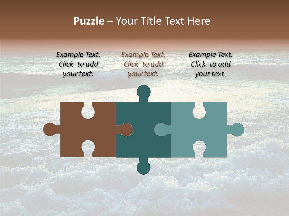 Dusk Sunrise Travel PowerPoint Template