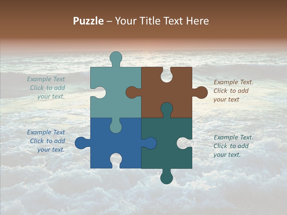 Dusk Sunrise Travel PowerPoint Template