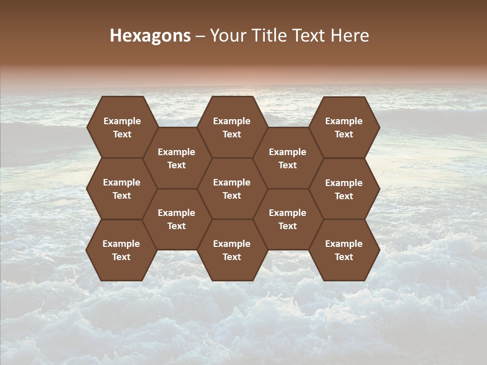 Dusk Sunrise Travel PowerPoint Template