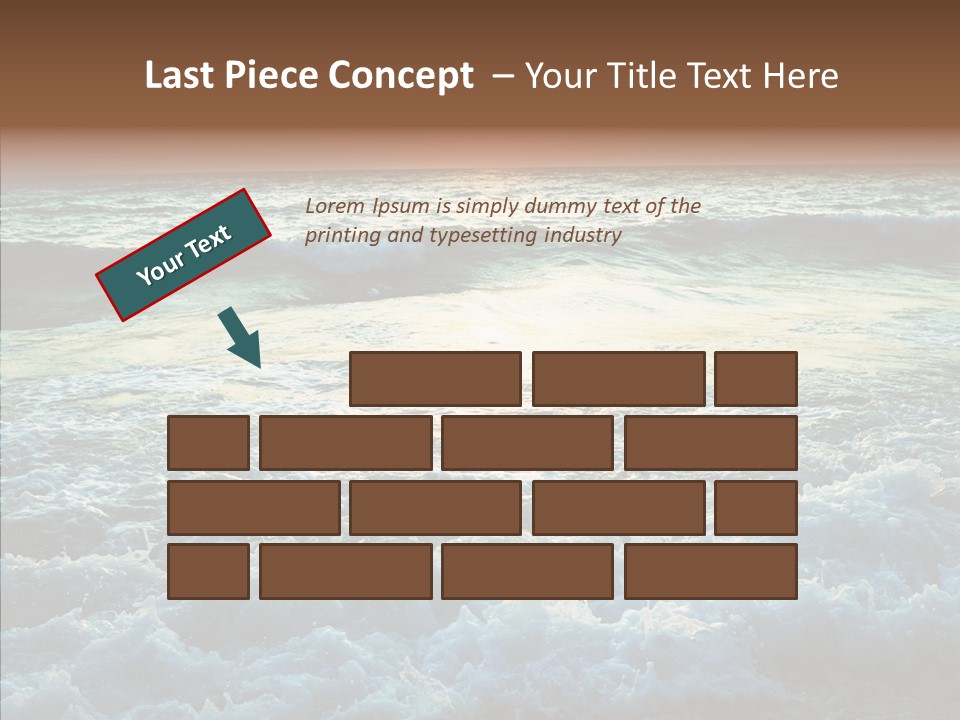 Dusk Sunrise Travel PowerPoint Template