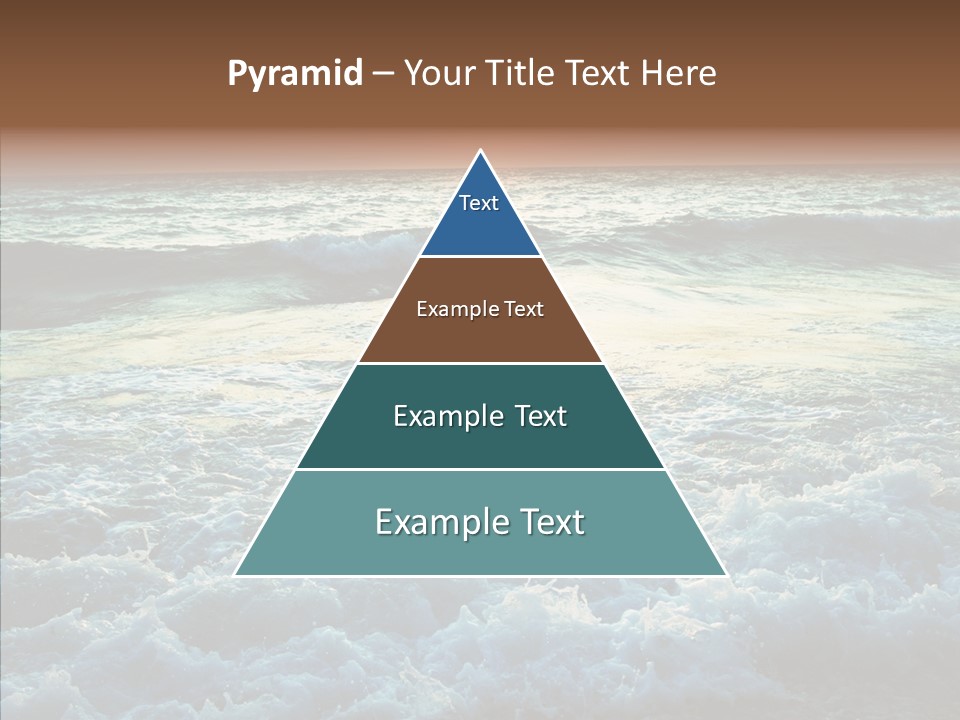 Dusk Sunrise Travel PowerPoint Template