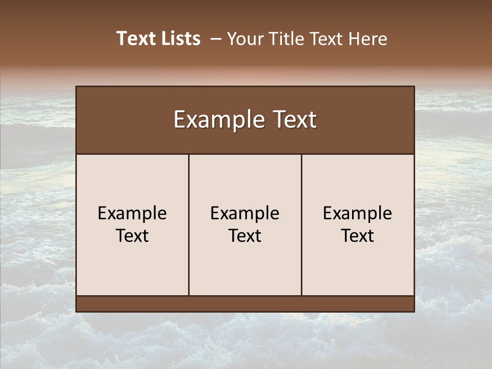 Dusk Sunrise Travel PowerPoint Template