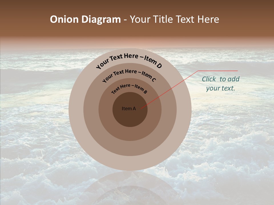 Dusk Sunrise Travel PowerPoint Template