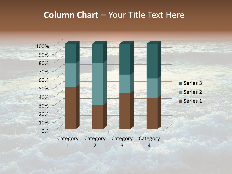 Dusk Sunrise Travel PowerPoint Template