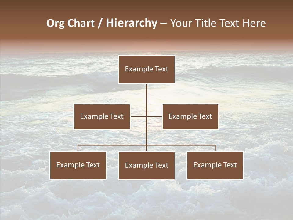 Dusk Sunrise Travel PowerPoint Template