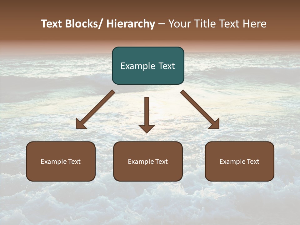 Dusk Sunrise Travel PowerPoint Template