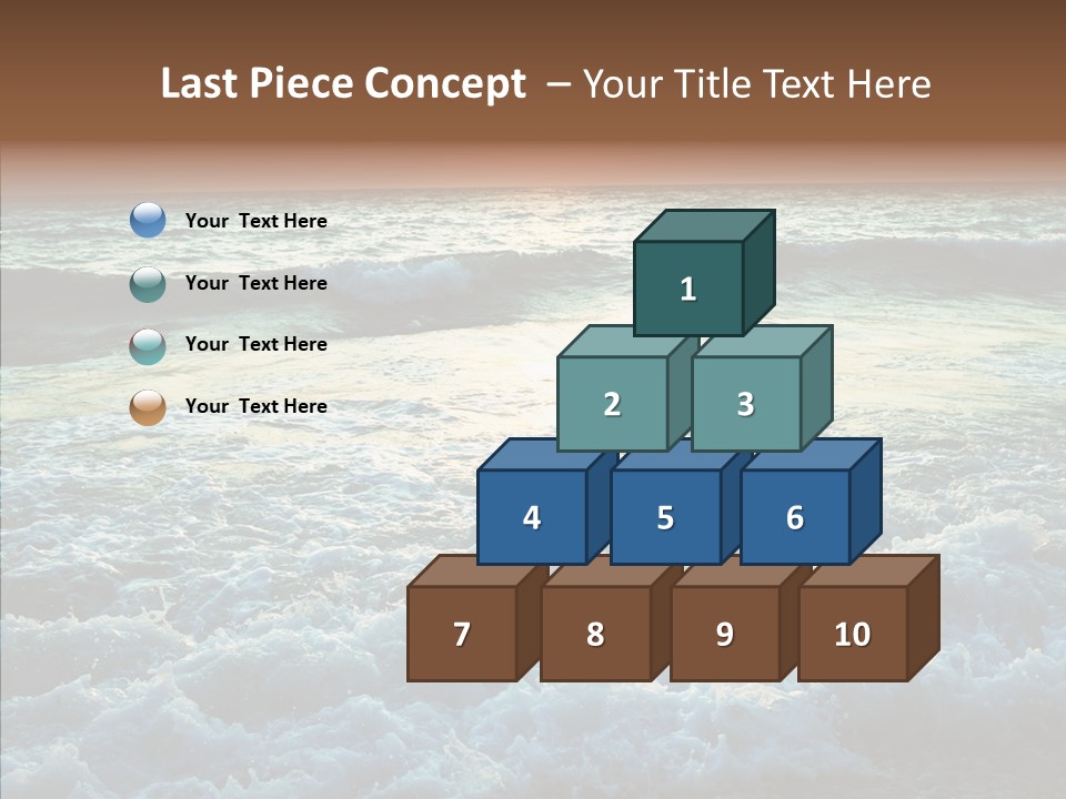 Dusk Sunrise Travel PowerPoint Template