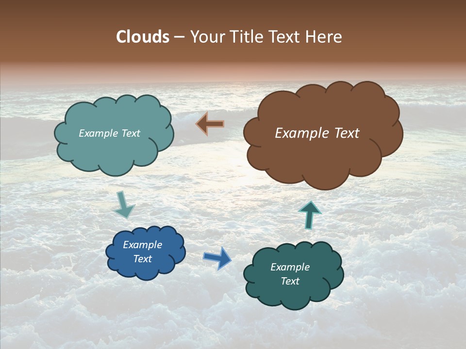 Dusk Sunrise Travel PowerPoint Template
