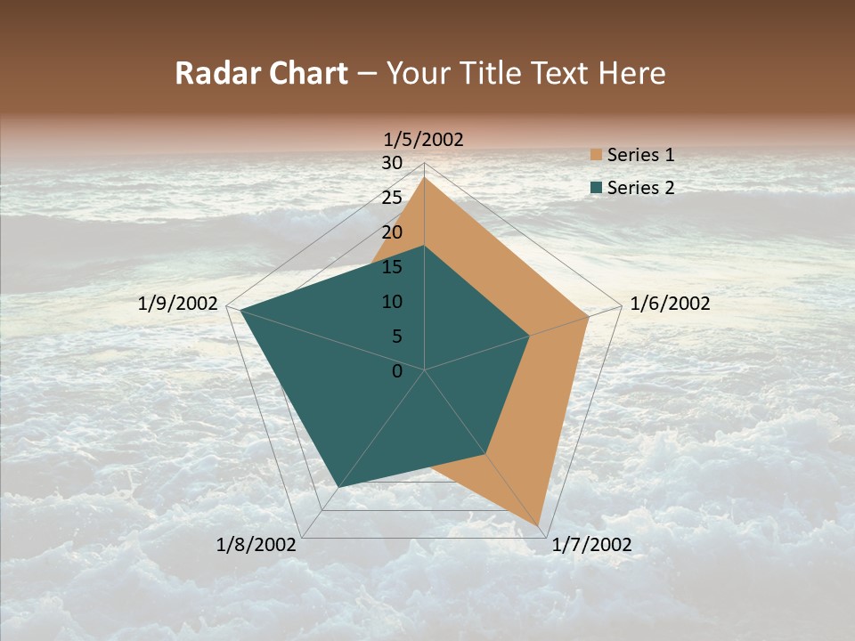 Dusk Sunrise Travel PowerPoint Template