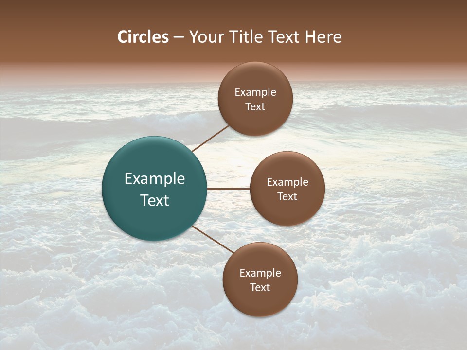 Dusk Sunrise Travel PowerPoint Template