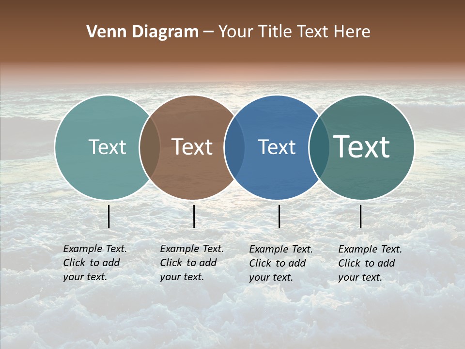 Dusk Sunrise Travel PowerPoint Template
