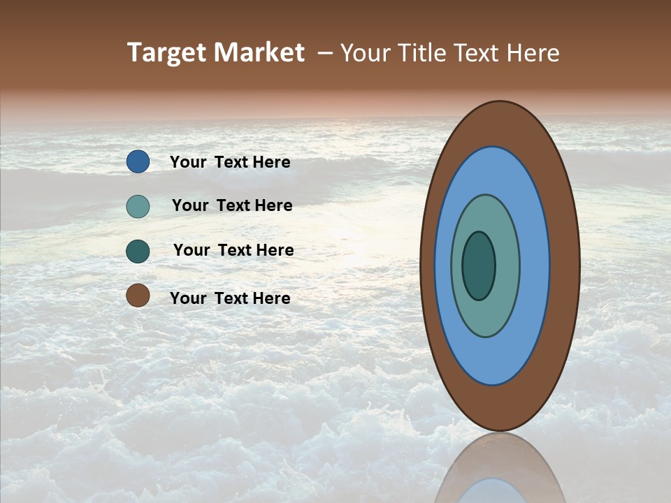 Dusk Sunrise Travel PowerPoint Template