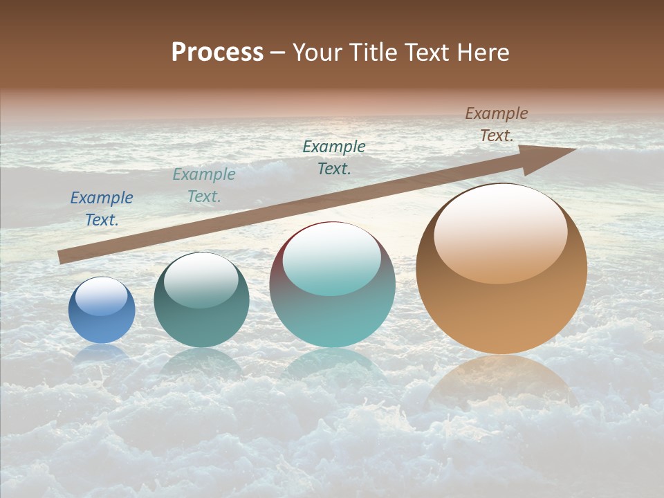 Dusk Sunrise Travel PowerPoint Template