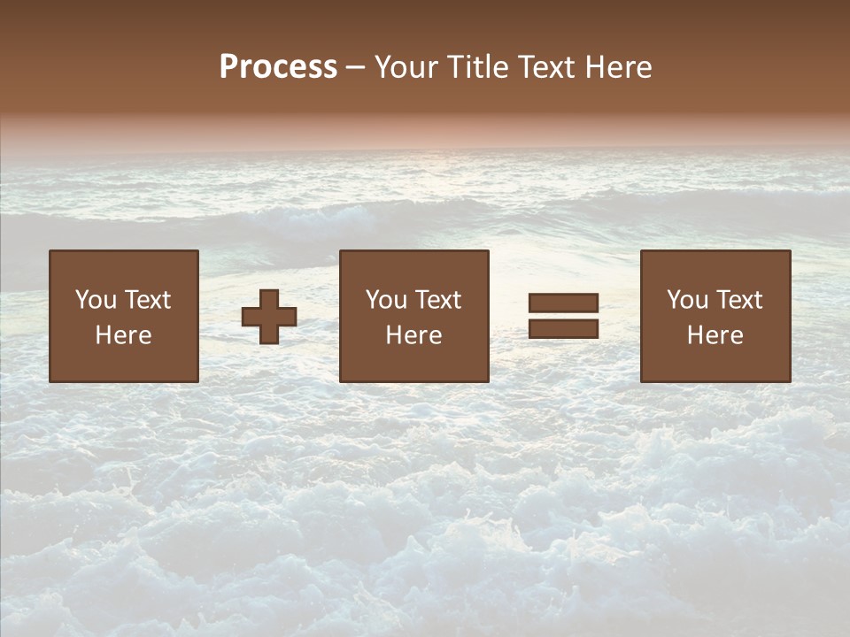 Dusk Sunrise Travel PowerPoint Template