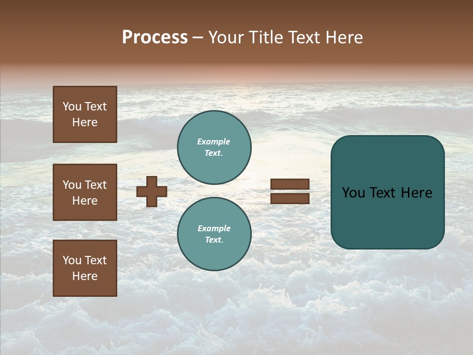 Dusk Sunrise Travel PowerPoint Template