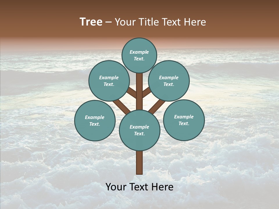 Dusk Sunrise Travel PowerPoint Template