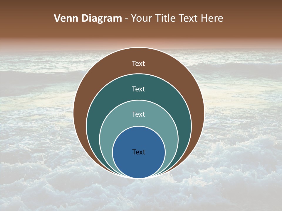 Dusk Sunrise Travel PowerPoint Template