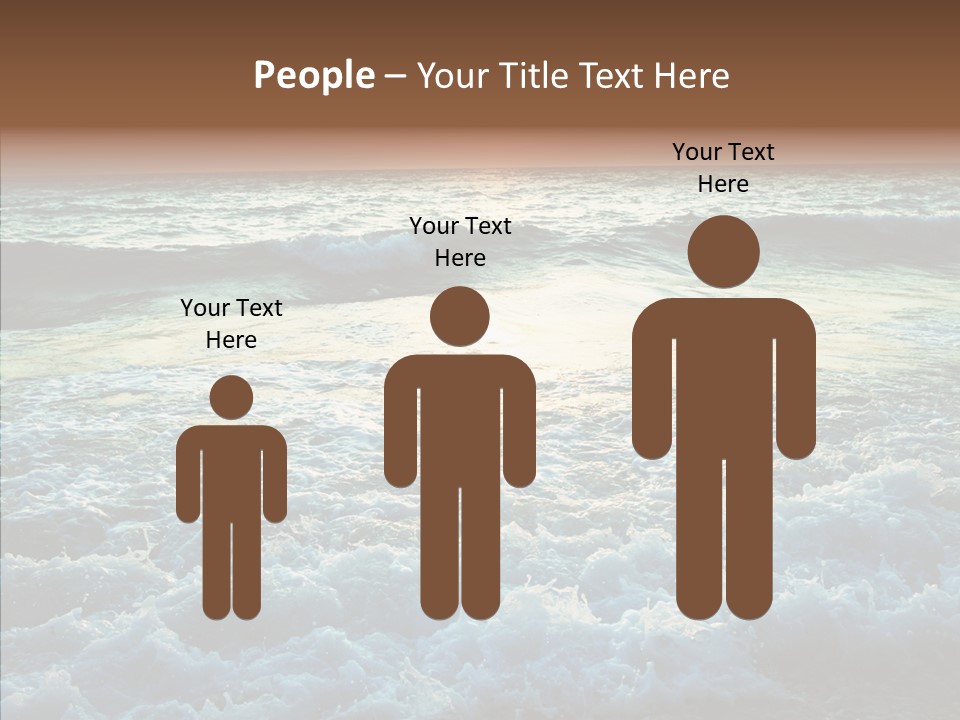 Dusk Sunrise Travel PowerPoint Template