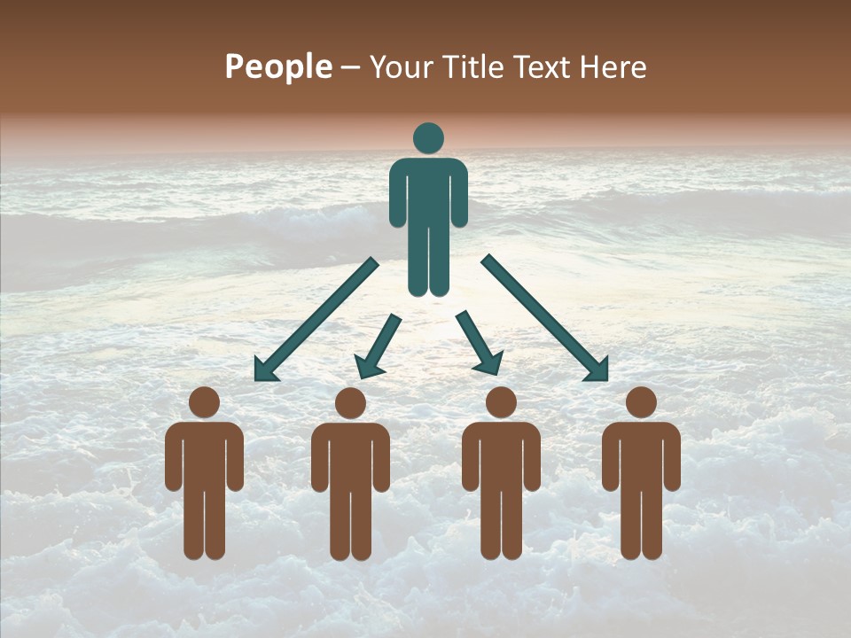 Dusk Sunrise Travel PowerPoint Template