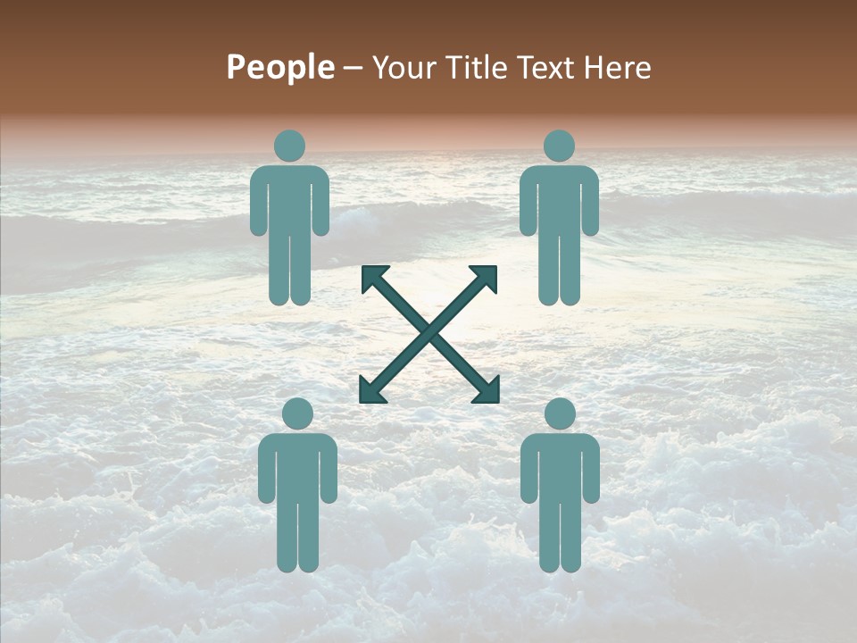 Dusk Sunrise Travel PowerPoint Template