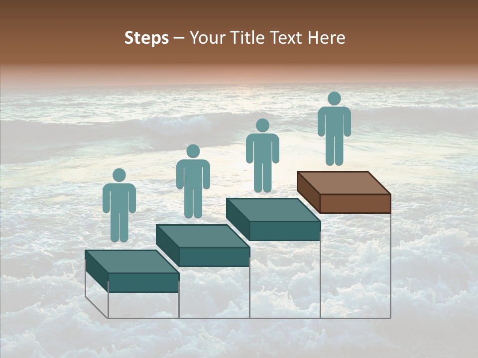 Dusk Sunrise Travel PowerPoint Template