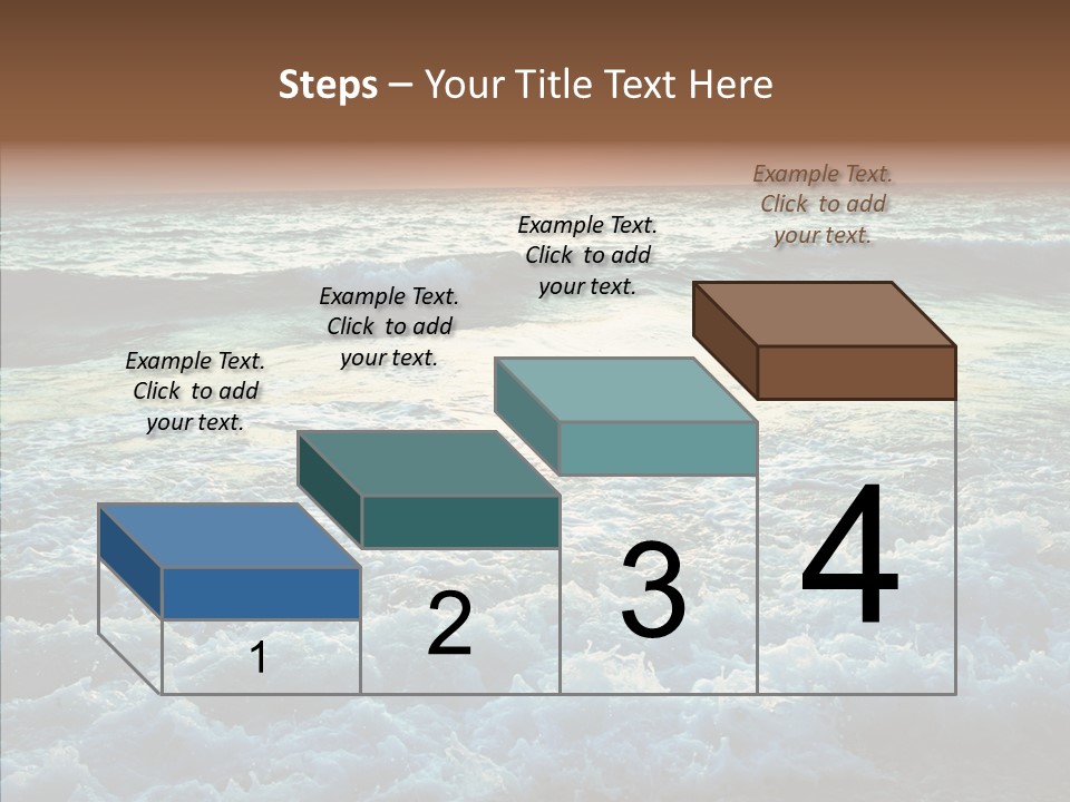 Dusk Sunrise Travel PowerPoint Template