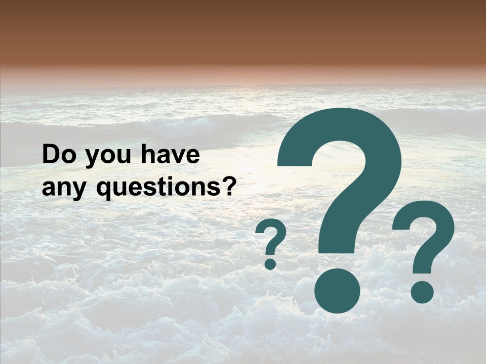 Dusk Sunrise Travel PowerPoint Template