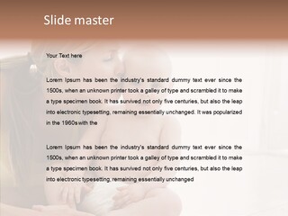 Woman Having Mom PowerPoint Template