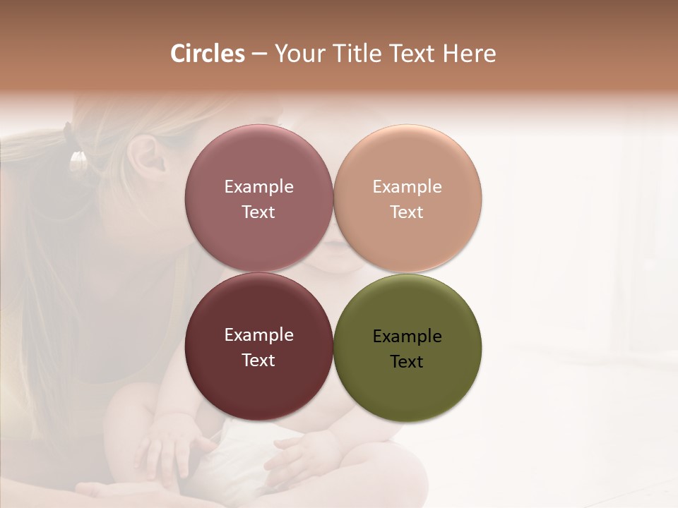 Woman Having Mom PowerPoint Template