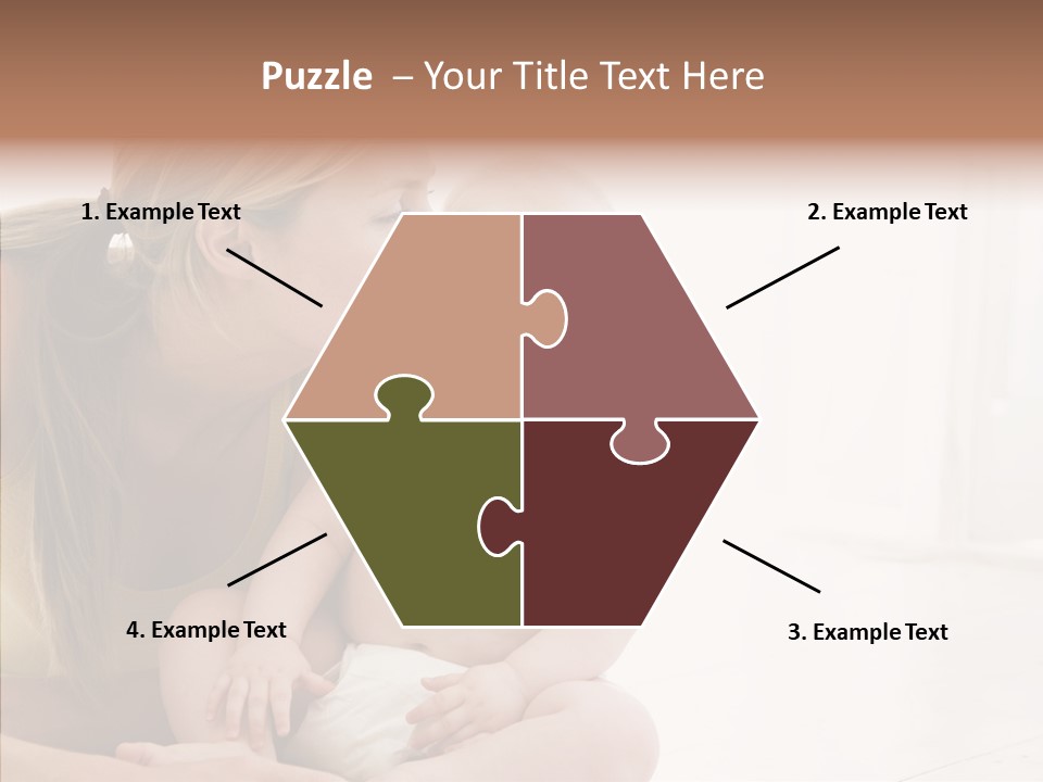 Woman Having Mom PowerPoint Template