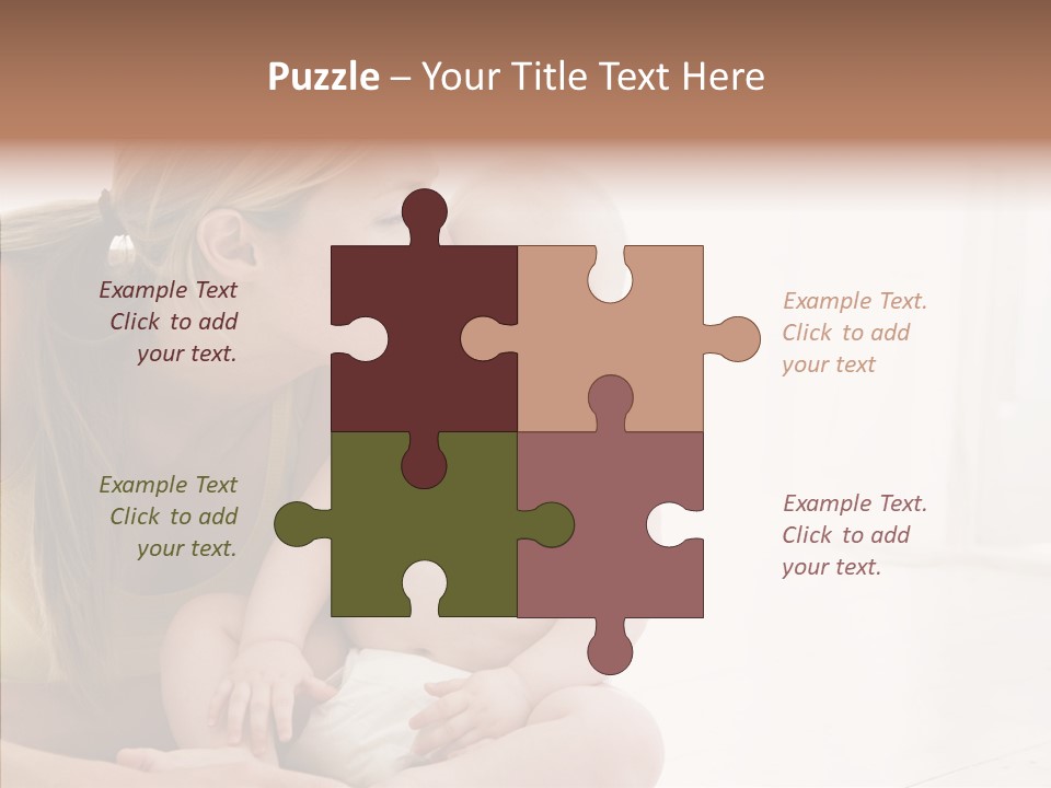 Woman Having Mom PowerPoint Template