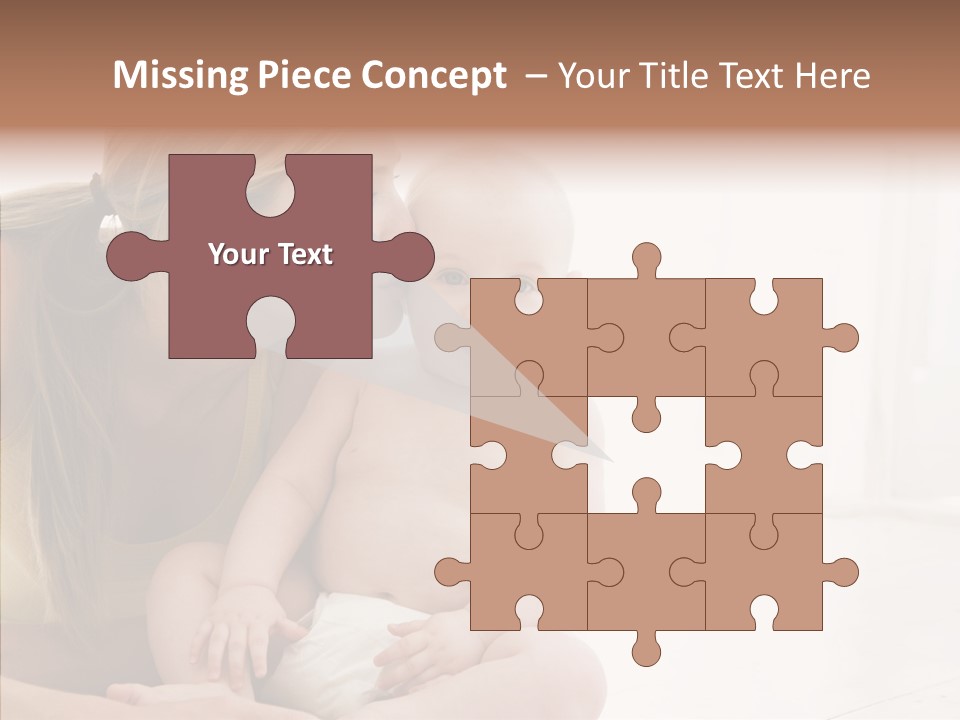 Woman Having Mom PowerPoint Template
