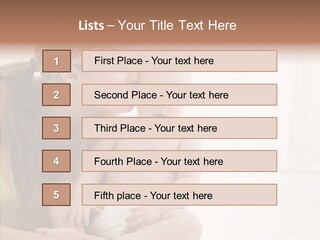 Woman Having Mom PowerPoint Template