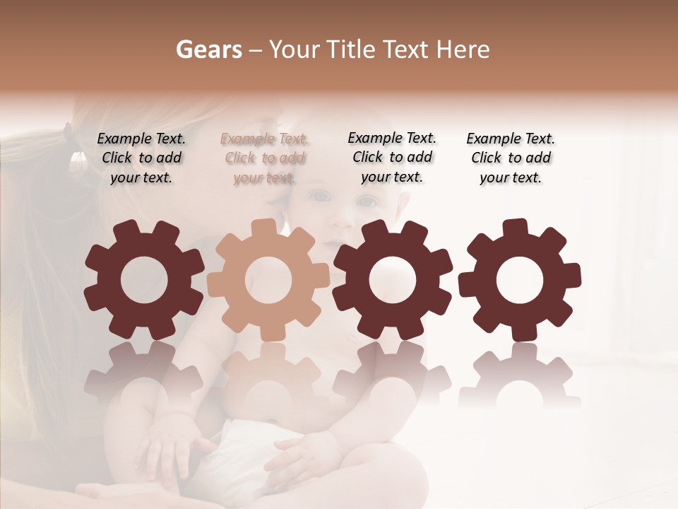 Woman Having Mom PowerPoint Template