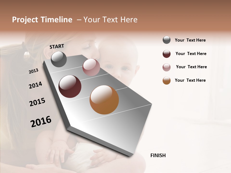Woman Having Mom PowerPoint Template