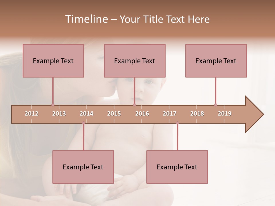 Woman Having Mom PowerPoint Template