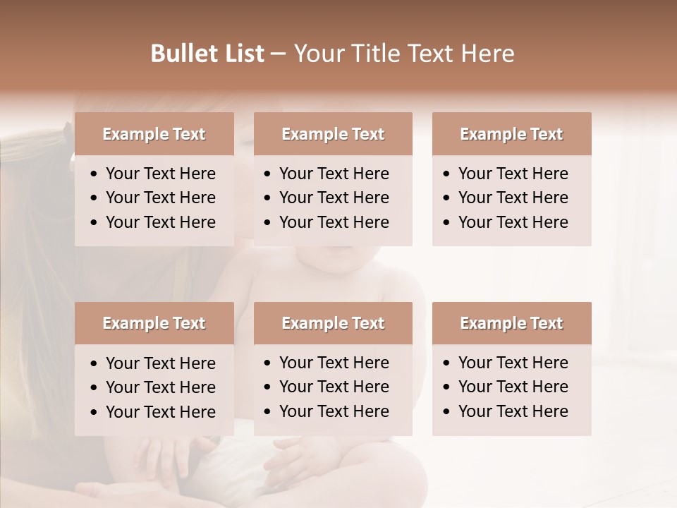 Woman Having Mom PowerPoint Template