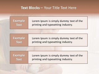 Woman Having Mom PowerPoint Template