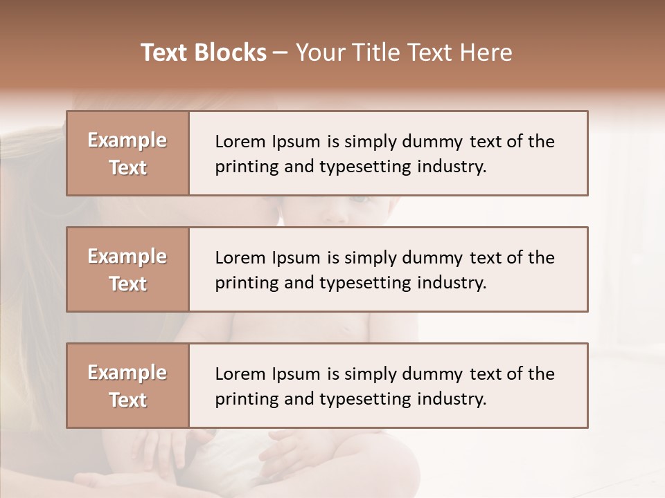Woman Having Mom PowerPoint Template