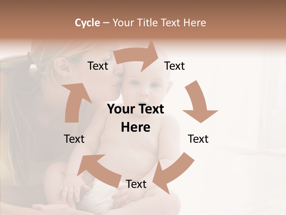 Woman Having Mom PowerPoint Template