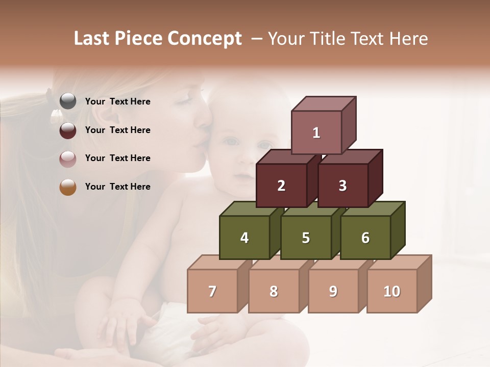 Woman Having Mom PowerPoint Template