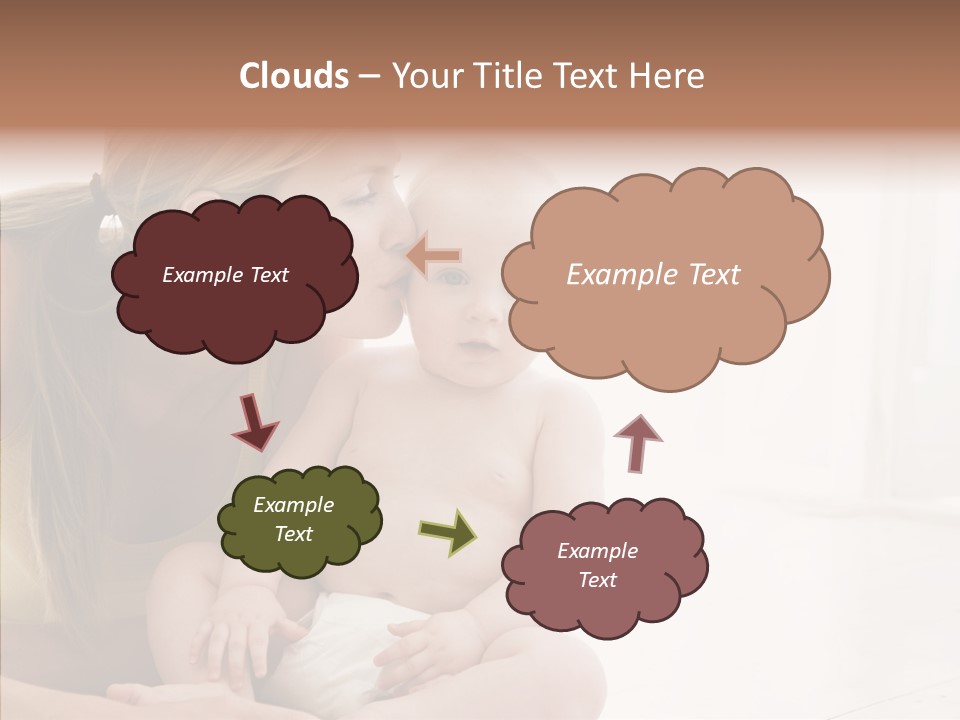 Woman Having Mom PowerPoint Template