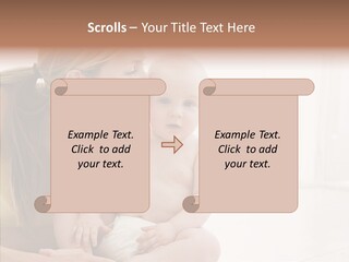 Woman Having Mom PowerPoint Template